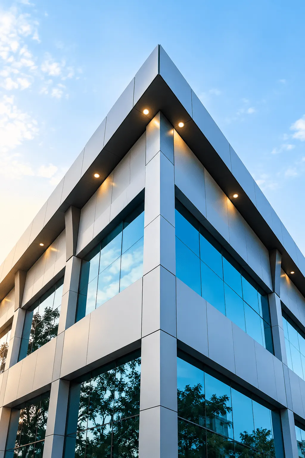 Galaxy Facade ACP cladding work in Tirunelveli